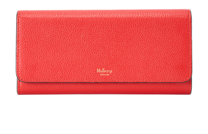 Mulberry Continental Purse, &pound;250, Accessories, Red, Leather, Front view